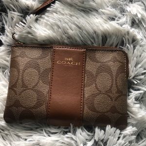 Authentic coach wristlet